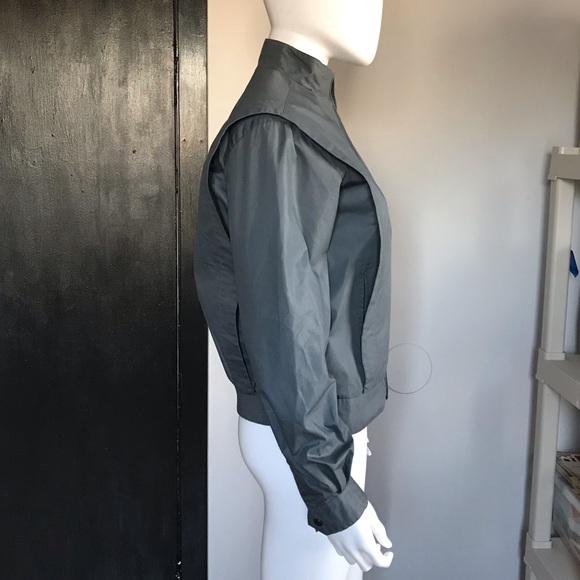 Members Only Vintage 80s Grey Zip Up Jacket - Picture 4 of 8